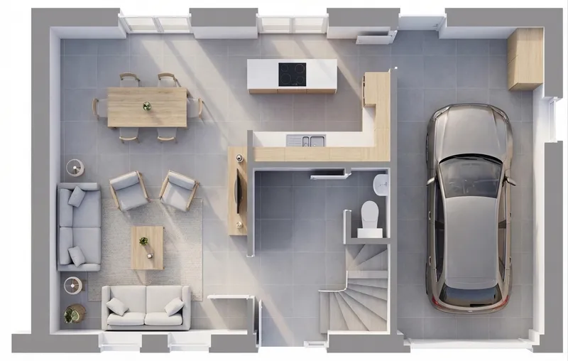 Plan RDC Modèle Anis