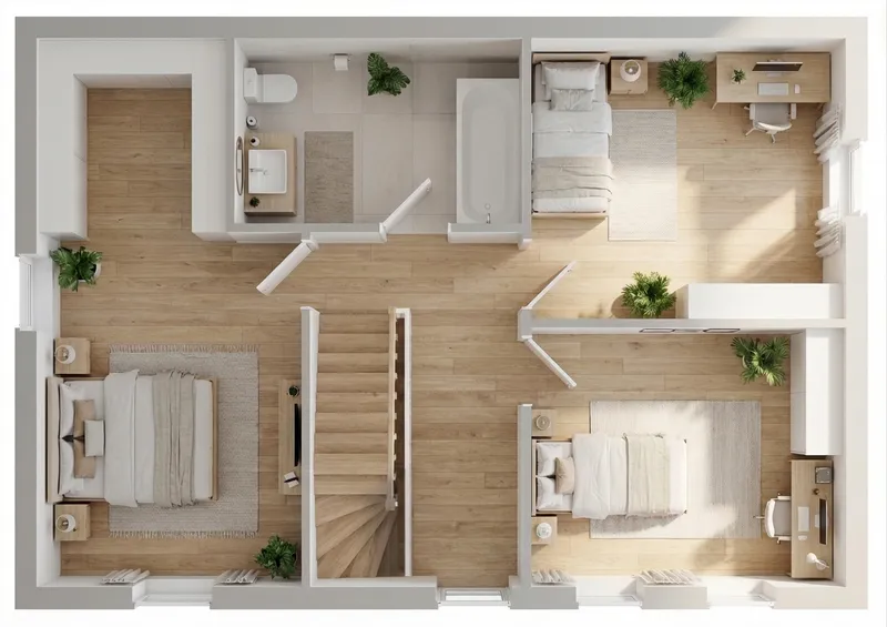 Plan Étage Modèle Azuria