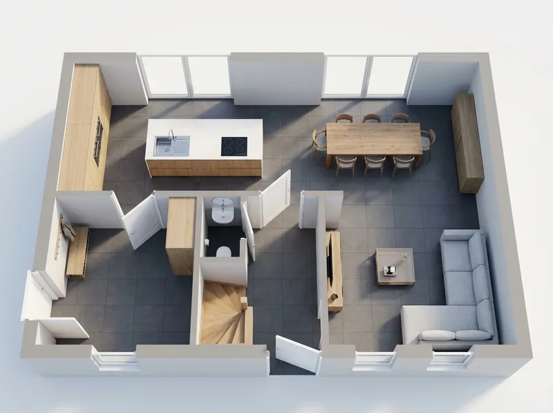 Plan RDC Modèle Azuria