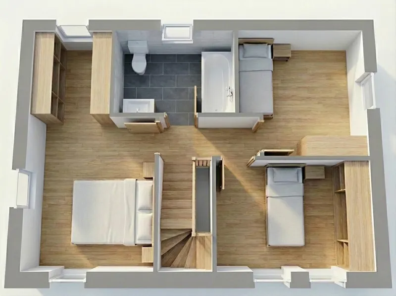 Plan Étage Modèle Paprika