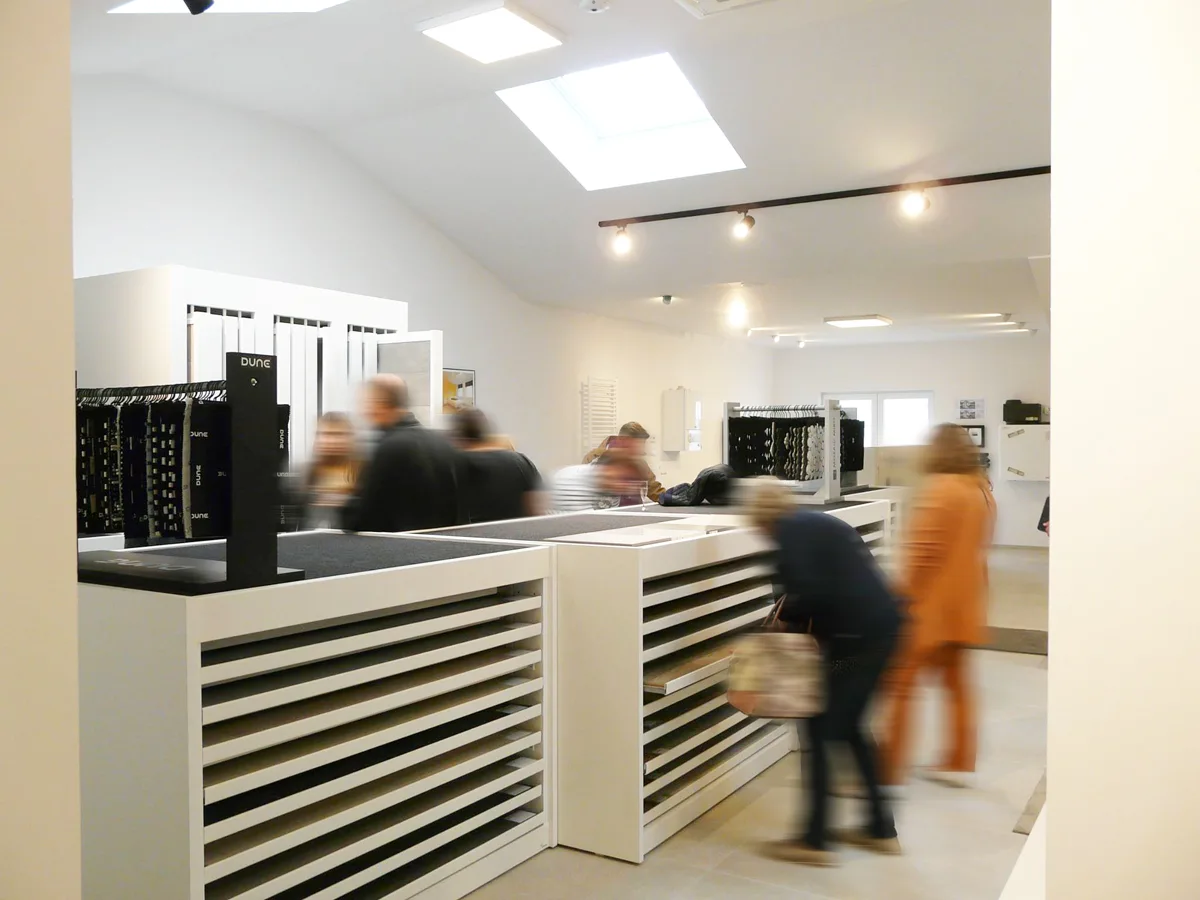 Notre showroom matériaux à Patignies
